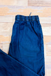Pantalon léger bleu ample à taille élastique seconde main - Iyla- La Penderie du Paradis