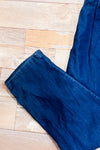 Pantalon léger bleu ample à taille élastique seconde main - Iyla- La Penderie du Paradis
