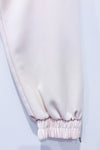Pantalon jogger beige à taille élastique* seconde main - Zara- La Penderie du Paradis