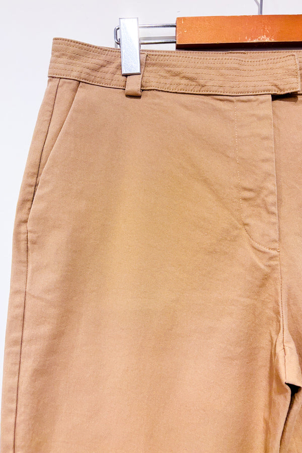 Pantalon beige jambe droite* seconde main - Zara- La Penderie du Paradis
