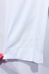 Pantalon blanc léger texturé à taille élastique* seconde main - Zara- La Penderie du Paradis