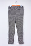 Pantalon extensible brun et noir à carreaux seconde main - Autres- La Penderie du Paradis