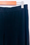 Pantalon noir fluide à jambe ample fendue* seconde main - Autres- La Penderie du Paradis