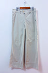 Pantalon beige jambe ample à taille basse seconde main - Jacob Connexion- La Penderie du Paradis