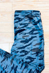 Pantalon cargo camouflage tigré vert seconde main - Reitmans- La Penderie du Paradis