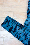 Pantalon cargo camouflage tigré vert seconde main - Reitmans- La Penderie du Paradis