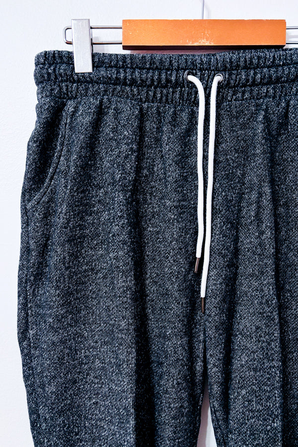 Pantalon jogging charcoal chiné à taille coulissée seconde main - Old Navy- La Penderie du Paradis