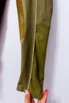 Pantalon d'équitation kaki à empiècements suédés seconde main - Ariat- La Penderie du Paradis