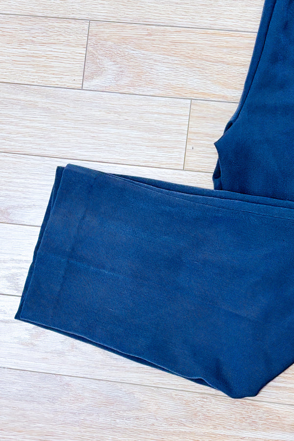 Pantalon droit extensible gris seconde main - Emotions- La Penderie du Paradis