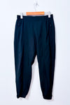 Pantalon jogger noir extensible à cheville élastique* seconde main - Old Navy- La Penderie du Paradis