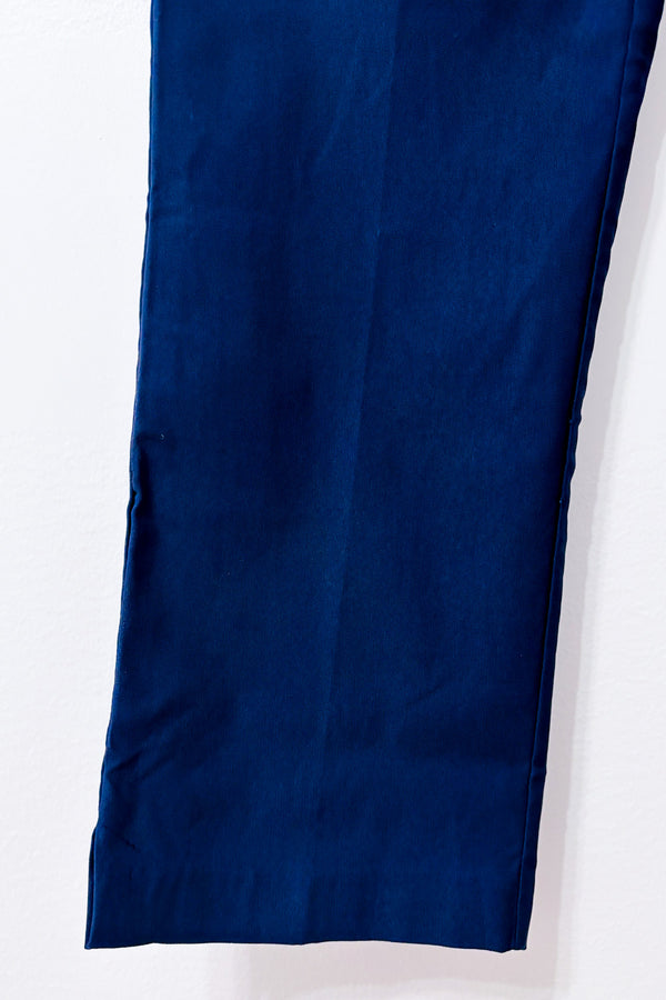 Pantalon marine à enfiler avec poches* seconde main - Tribal- La Penderie du Paradis
