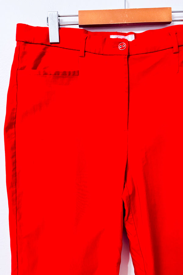 Pantalon rouge extensible* seconde main - Grenier- La Penderie du Paradis