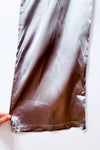 Pantalon ample argenté à taille élastique et lien à nouer seconde main - Autres- La Penderie du Paradis