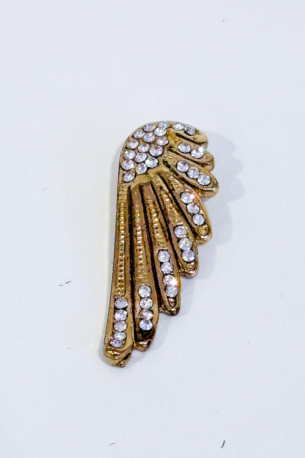 Pendentif pour chaîne aile or avec diamant-Autres-La Penderie du Paradis 🕊