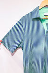 Polo rayé marine et vert (m) - Homme-Greg Norman-La Penderie du Paradis 🕊