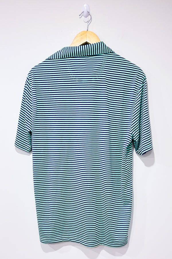 Polo rayé marine et vert (m) - Homme-Greg Norman-La Penderie du Paradis 🕊