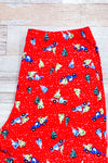 Pantalon de pyjama rouge motif de Noël (m)-Avon-La Penderie du Paradis 🕊