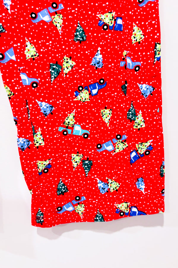 Pantalon de pyjama rouge motif de Noël (m)-Avon-La Penderie du Paradis 🕊