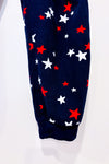 Pantalon de pyjama en peluche marine avec étoiles (s)-Carisma-La Penderie du Paradis 🕊