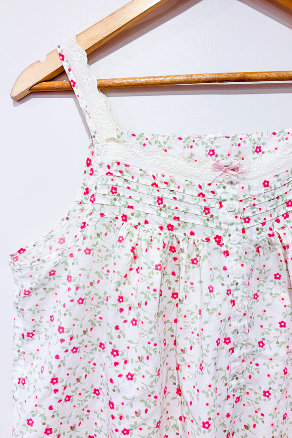 Robe de nuit vintage crème (l)-Autres-La Penderie du Paradis 🕊