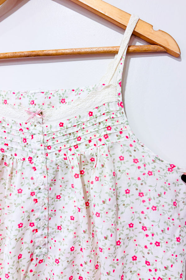 Robe de nuit vintage crème (l)-Autres-La Penderie du Paradis 🕊