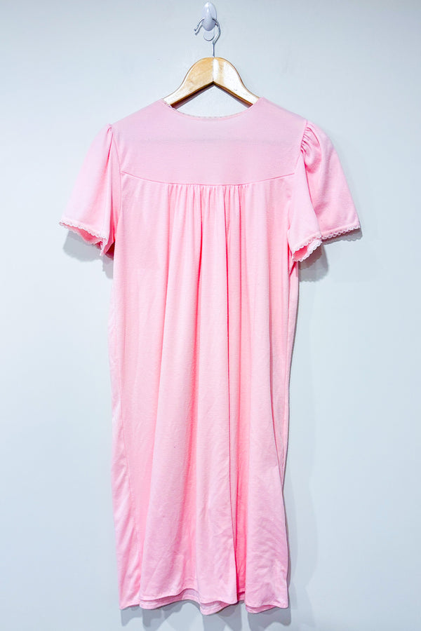 Robe de nuit vintage rose (l)-Autres-La Penderie du Paradis 🕊