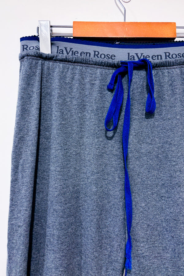 Pantalon de pyjama gris seconde main - La Vie En Rose- La Penderie du Paradis