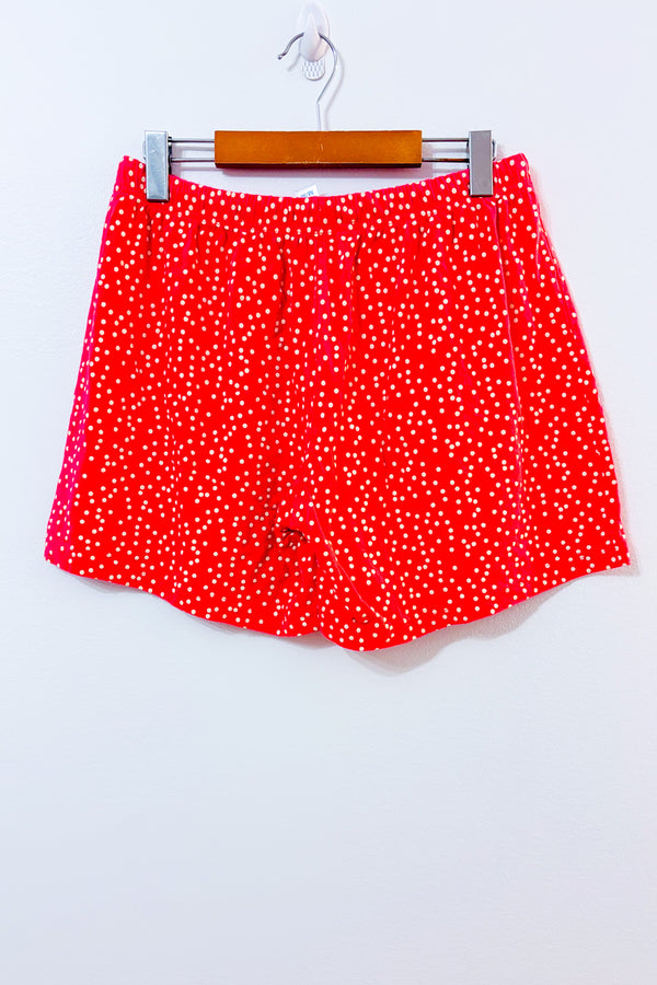 Short de pyjama rose à pois seconde main - Jockey- La Penderie du Paradis