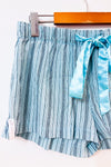 Short de pyjama bleu rayé seconde main - La Vie En Rose- La Penderie du Paradis