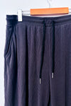 Pantalon de pyjama gris côtelé à coupe jogger seconde main - Change- La Penderie du Paradis