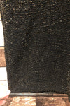 Robe ajustée noire scintillante (xxs) seconde main Le Château