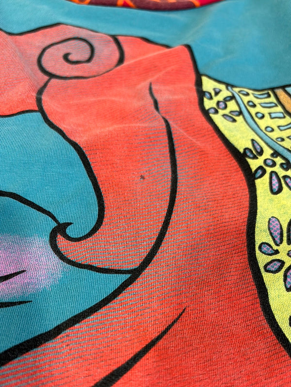 Robe bleue avec poissons (s) seconde main Autres