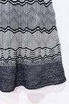 Robe brune scintillante en crochet motif zigzag (m)-Missoni-La Penderie du Paradis 🕊