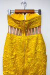 Robe bustier jaune (s) seconde main Autres