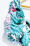 Robe cache-coeur lilas fleurie (xs) seconde main Revamped
