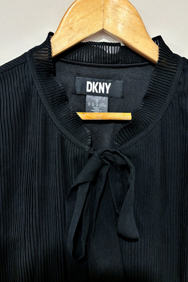 Robe fluide noire (xl) seconde main DKNY