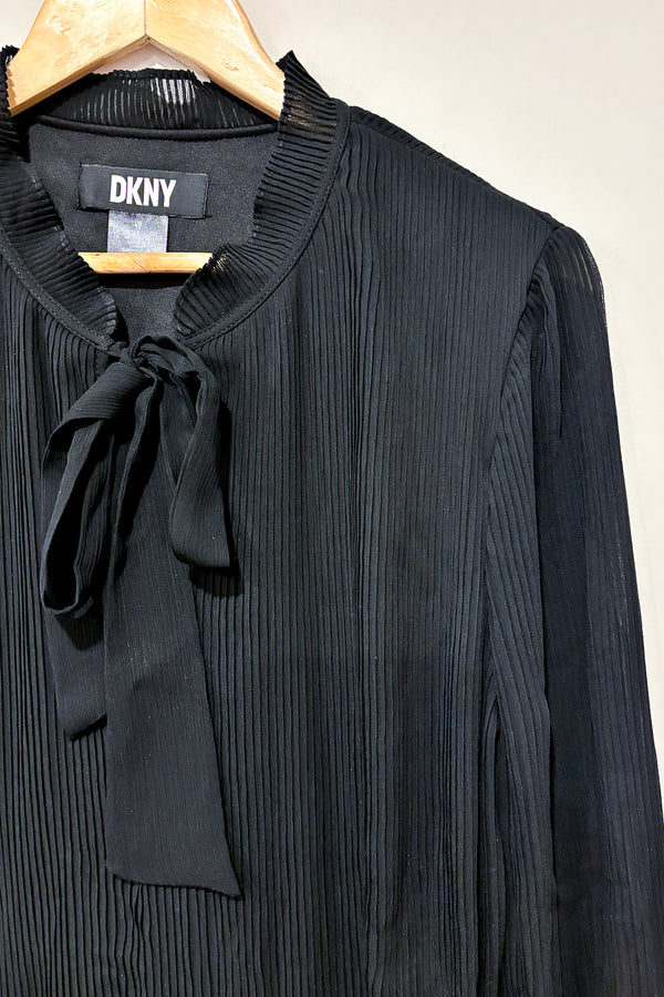 Robe fluide noire (xl) seconde main DKNY