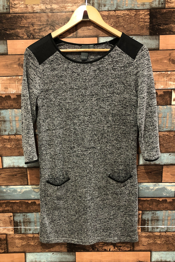 Robe gris chamoiré (s) seconde main Quinn