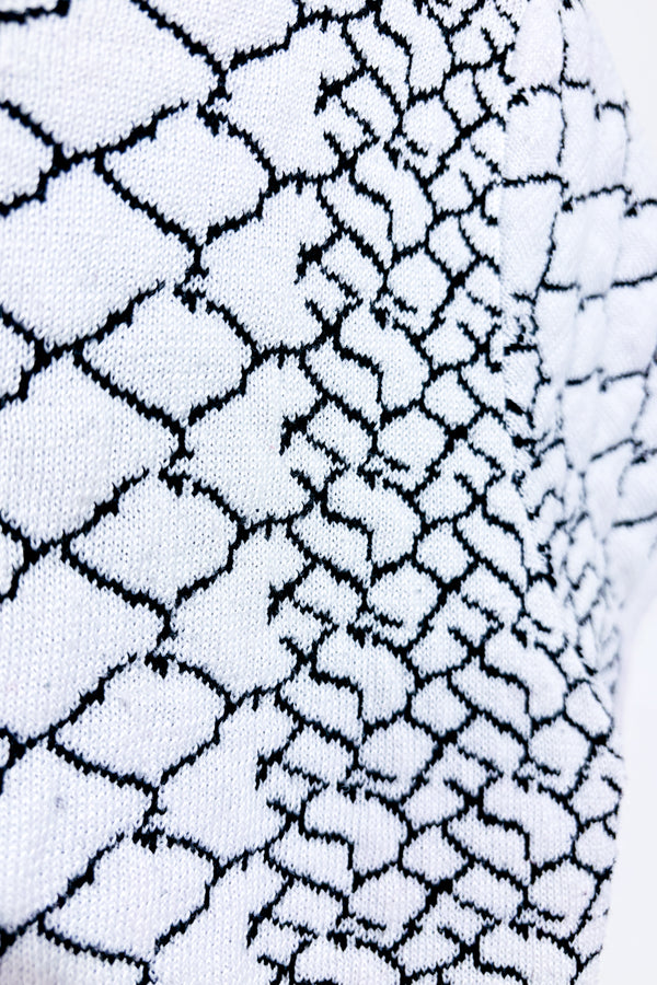 Robe gris pâle et noire en tricot (s)-Love & Liberty-La Penderie du Paradis 🕊