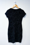 Robe noire avec motifs (s) seconde main Thyme