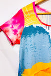 Robe multicolore* seconde main - Rien ne se perd, tout se crée- La Penderie du Paradis