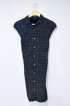 Robe chemise noire à pois * seconde main - Tommy Hilfiger- La Penderie du Paradis