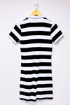 Robe polo marine et blanche rayée seconde main - Sable et Mer- La Penderie du Paradis
