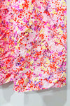 Robe midi rose fleurie* seconde main - H&M- La Penderie du Paradis