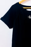 Robe t-shirt noire avec logo* seconde main - Calvin Klein- La Penderie du Paradis