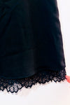 Robe noire sans manches avec dentelle* seconde main - Molly Bracken- La Penderie du Paradis