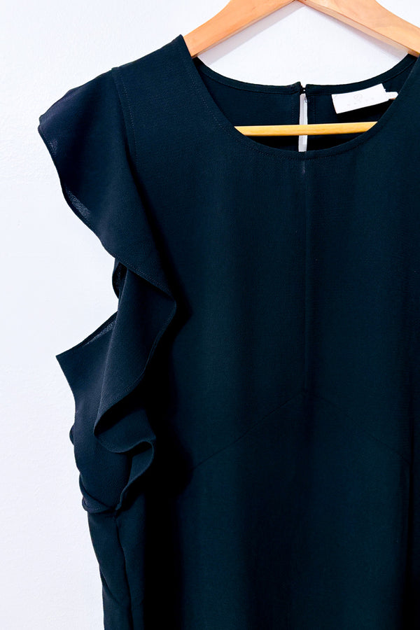 Robe noire fluide* seconde main - Kaffe- La Penderie du Paradis