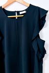 Robe noire fluide* seconde main - Kaffe- La Penderie du Paradis