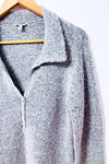 Robe grise en tricot à col polo boutonné* seconde main - Guess- La Penderie du Paradis