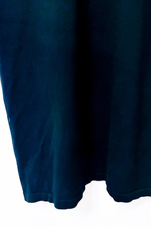 Robe noire en tricot à logos sur les manches* seconde main - DKNY- La Penderie du Paradis